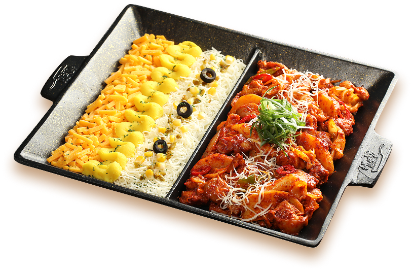 헬로팬닭갈비 메뉴